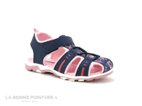 Achat chaussures Happy Bee Enfant Nu-pieds, vente Happy Bee B938430 Navy Pink - Sandale fille bleu marine et rose