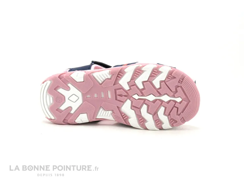 Achat chaussures Happy Bee Enfant Nu-pieds, vente Happy Bee B938430 Navy Pink - Sandale fille bleu marine et rose