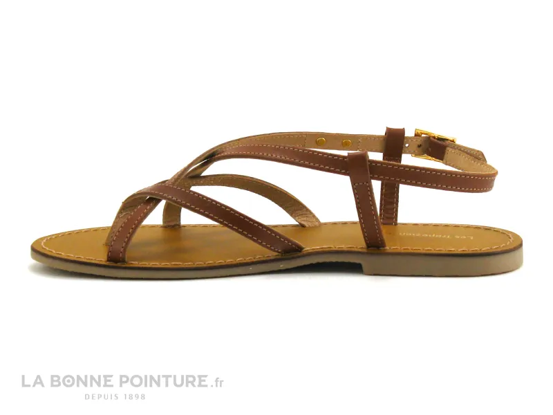 Achat chaussures Les Tropéziennes M.Belarbi Femme Entre-doigts, vente Tropeziennes CHOUETTE tan - 12587 - Sandale entre-doigt