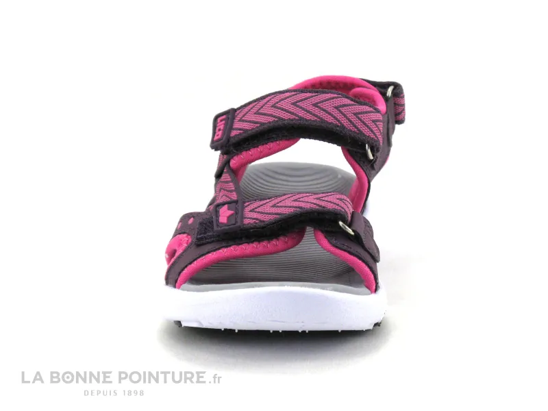 Achat chaussures LICO Enfant Nu-pieds, vente Lico SAMI V 470267 Bordeaux Rose - Sandale sport fille