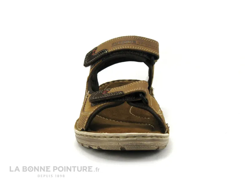 Achat chaussures Moran's Homme Sandale et Nu-pieds, vente Morans TUCOURS camel - Nu-pieds reglable Homme 3 scratches