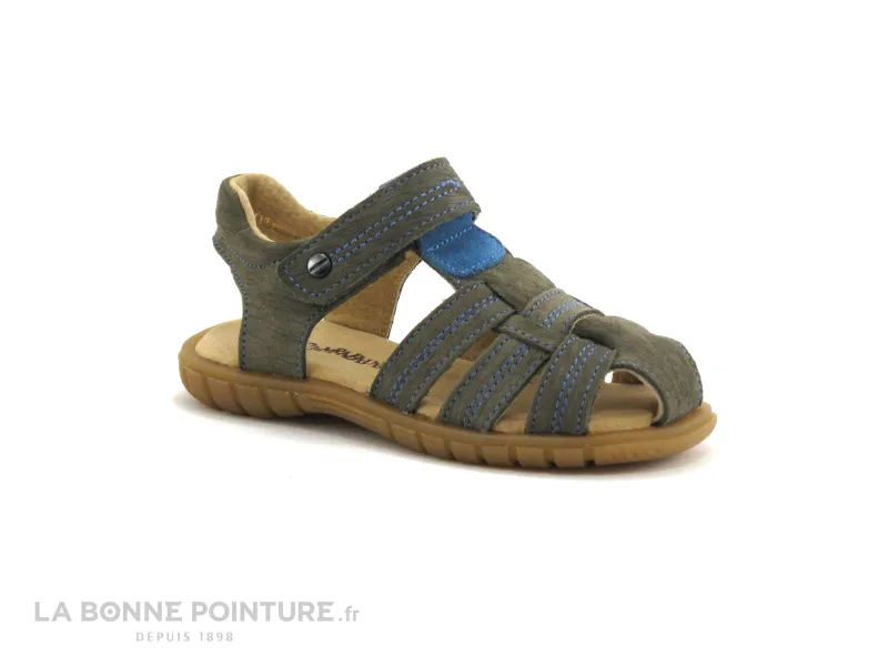 Achat chaussures PampaBlue Enfant Nu-pieds, vente Pampa Blue CHARBLUE gris 1M2039-2 - Sandale GARCON