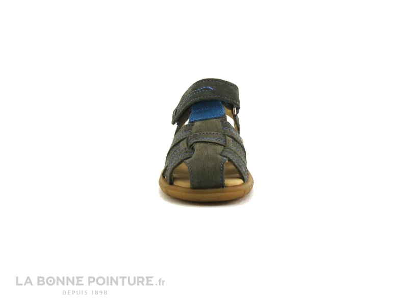 Achat chaussures PampaBlue Enfant Nu-pieds, vente Pampa Blue CHARBLUE gris 1M2039-2 - Sandale GARCON