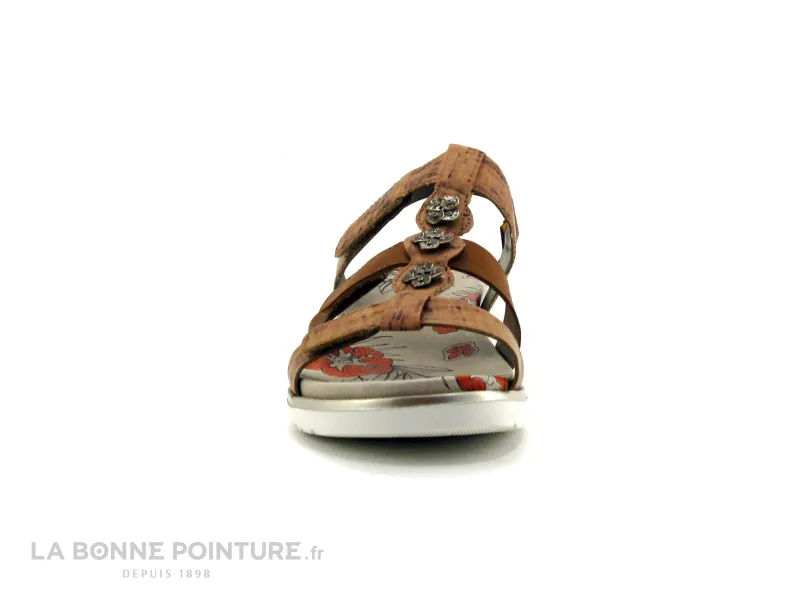 Achat chaussures Rieker Femme Sandale et Nu-pieds, vente Rieker V5070-21 - Marron cayenne - Nu-pieds Femme