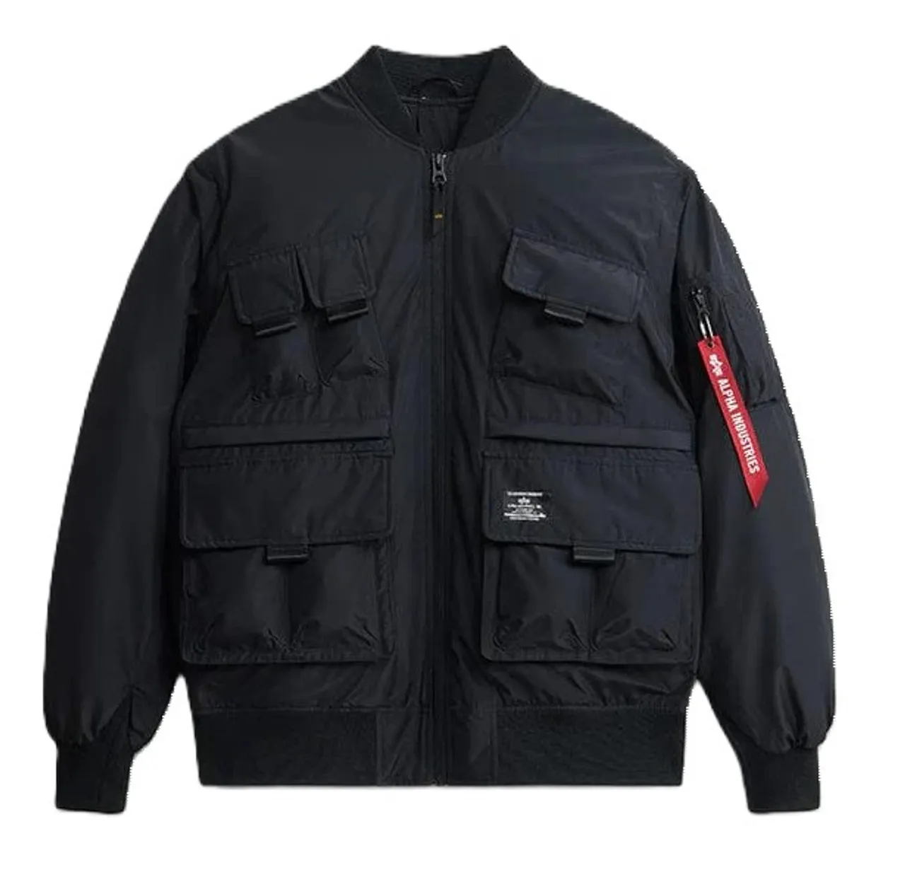 Alpha Industries Multi Pocket Bomber Jacket