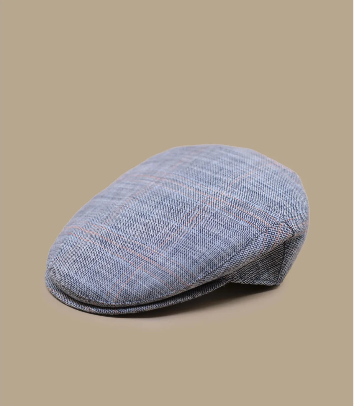 beret casquette bleu marine lin - Sany bleu marine Fiebig : Headict