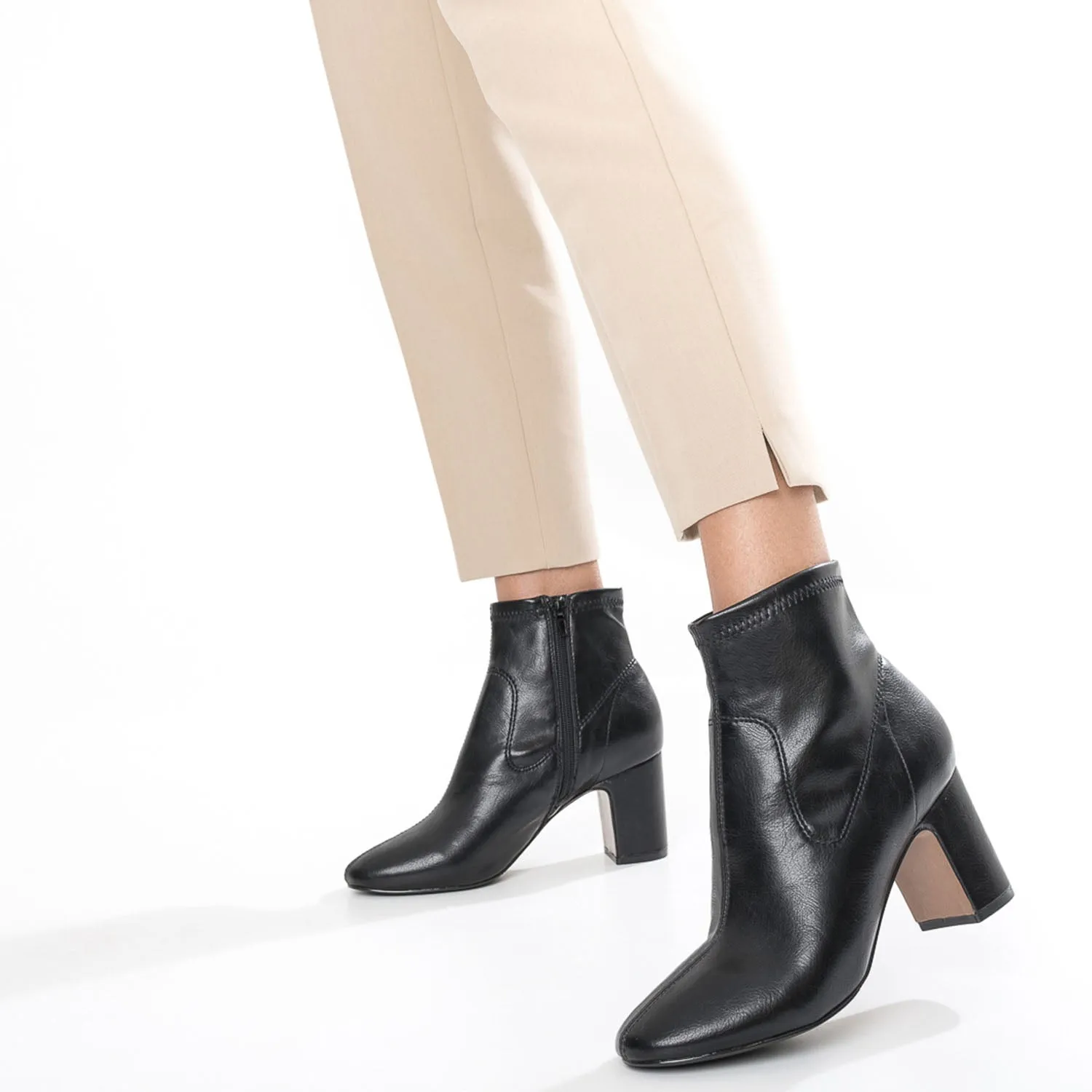 Boots noir à talon - Boots / bottines Femme | ERAM