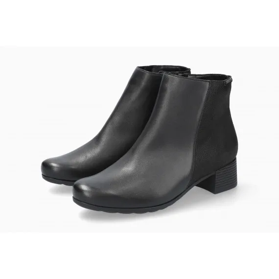 Bottines A Talon GENNA Noir