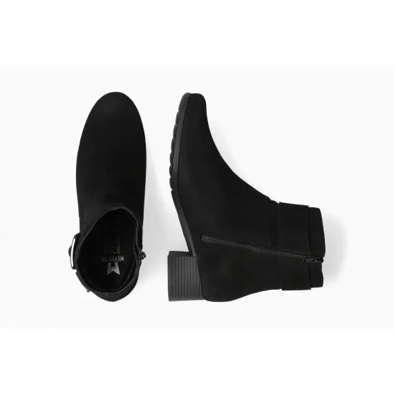 Bottines A Talon GIANINA Noir