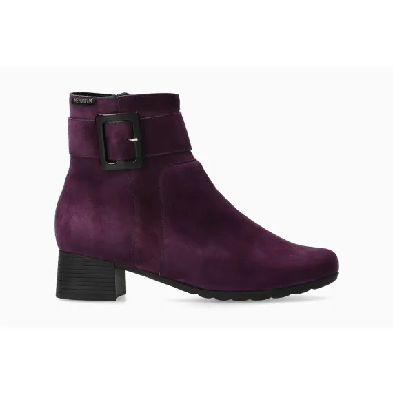 Bottines A Talon GIANINA violettes