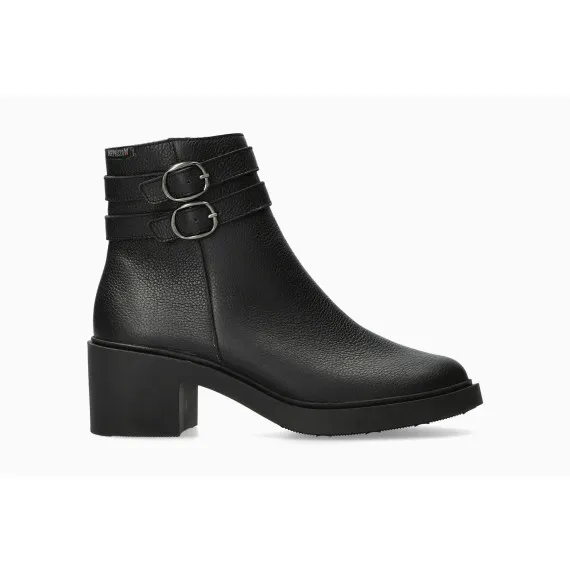 Bottines A Talon PAISLEY noires