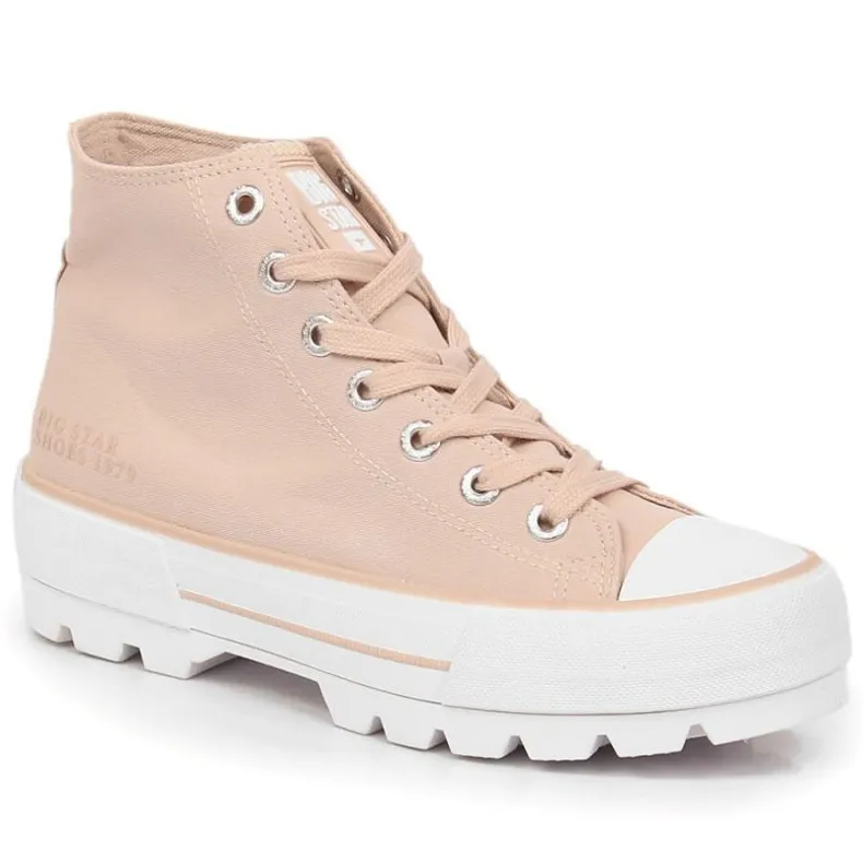 Bottines nude Big Star W INT1844 beige