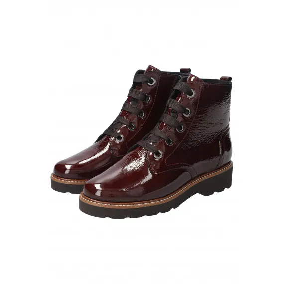 Bottines ODALIA Rouges foncées