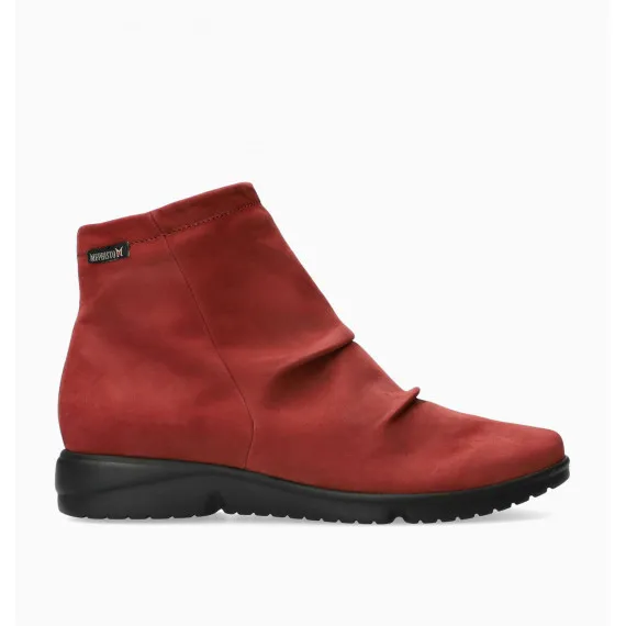 Bottines REZIA rouge foncé