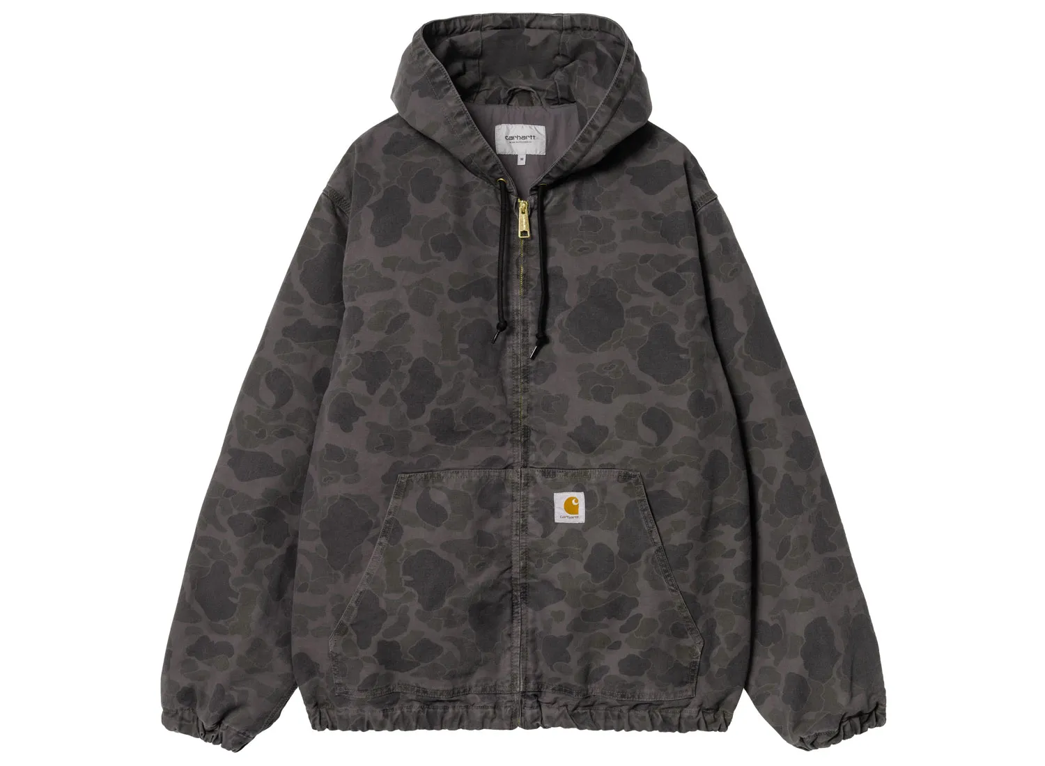 Carhartt WIP Duck Active Jacket Camo Duck Green / Graphite Garment Dyed