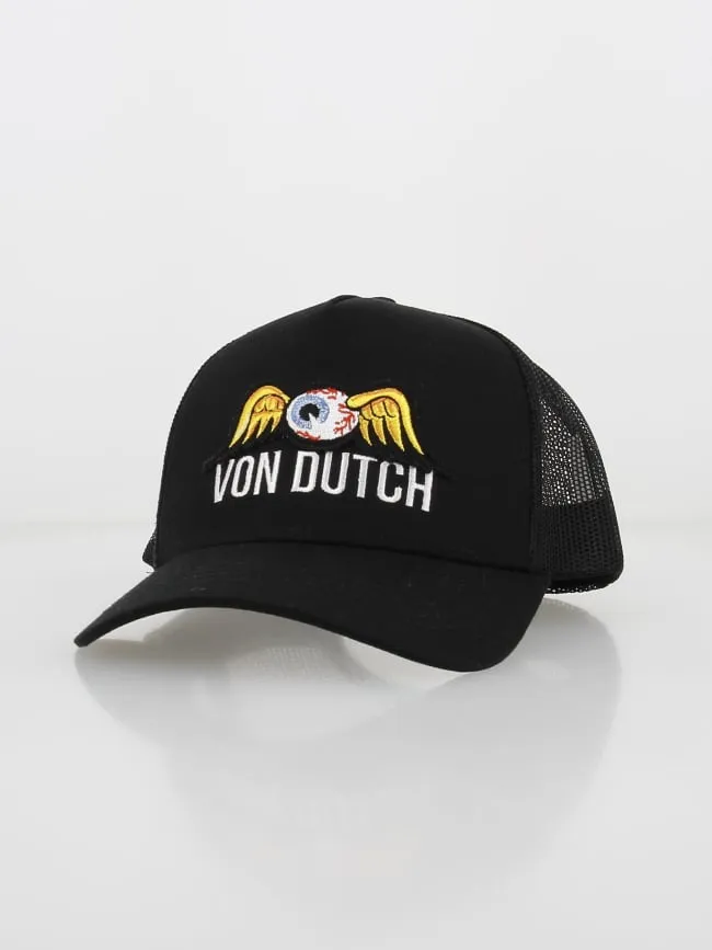 Casquette baseball logo brodé noir homme - Von Dutch | wimod