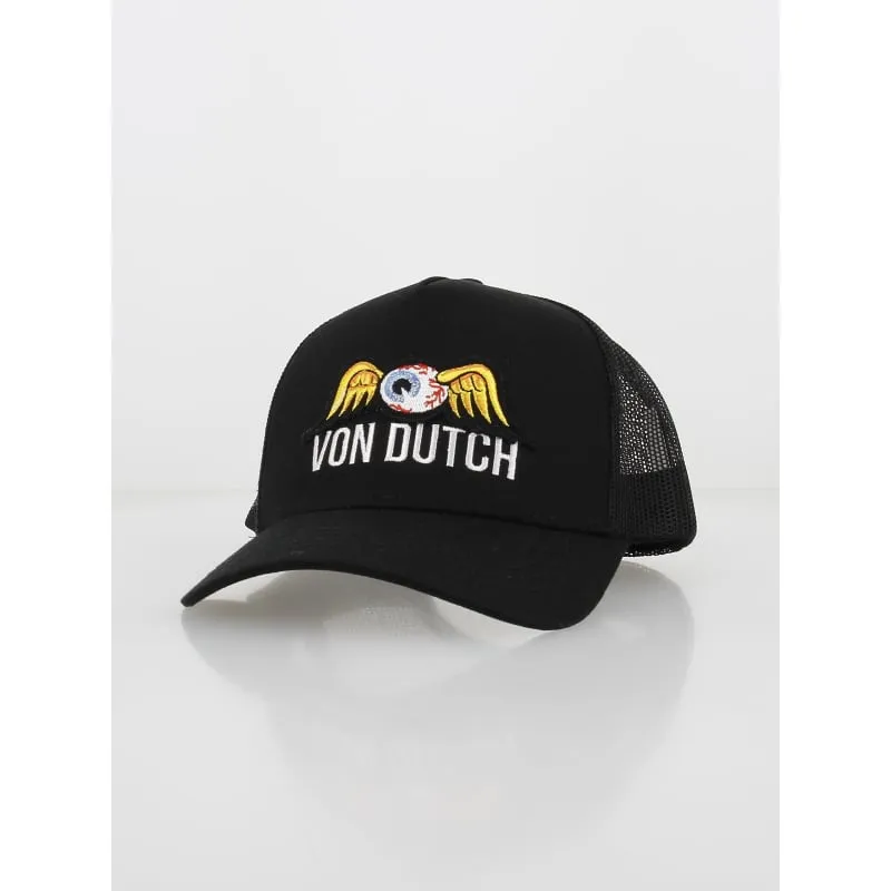 Casquette baseball logo brodé noir homme - Von Dutch | wimod