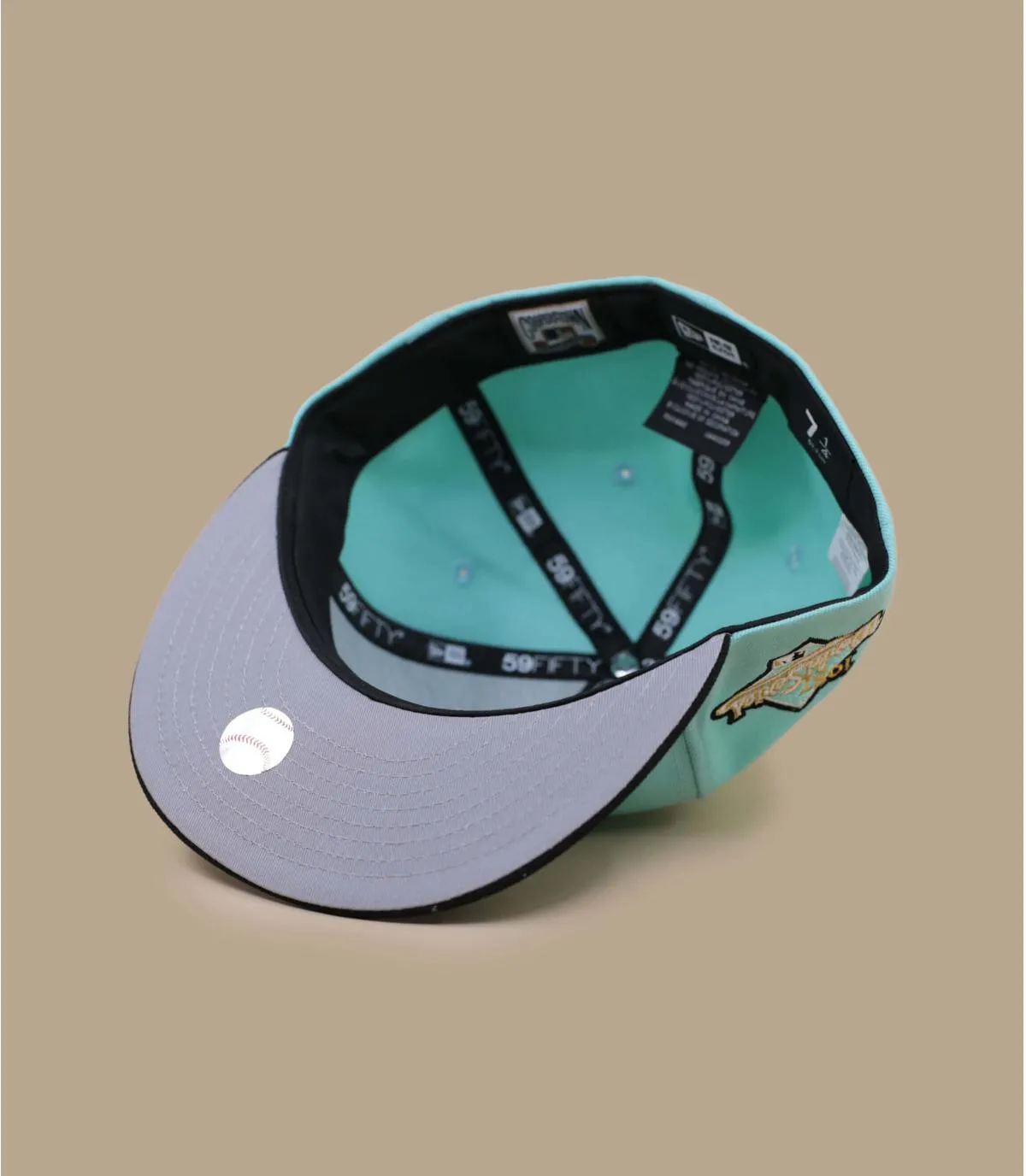 Casquette fitted bleue Twins - Side Patch 59Fifty Minnesota Twins blue tint black New Era : Headict