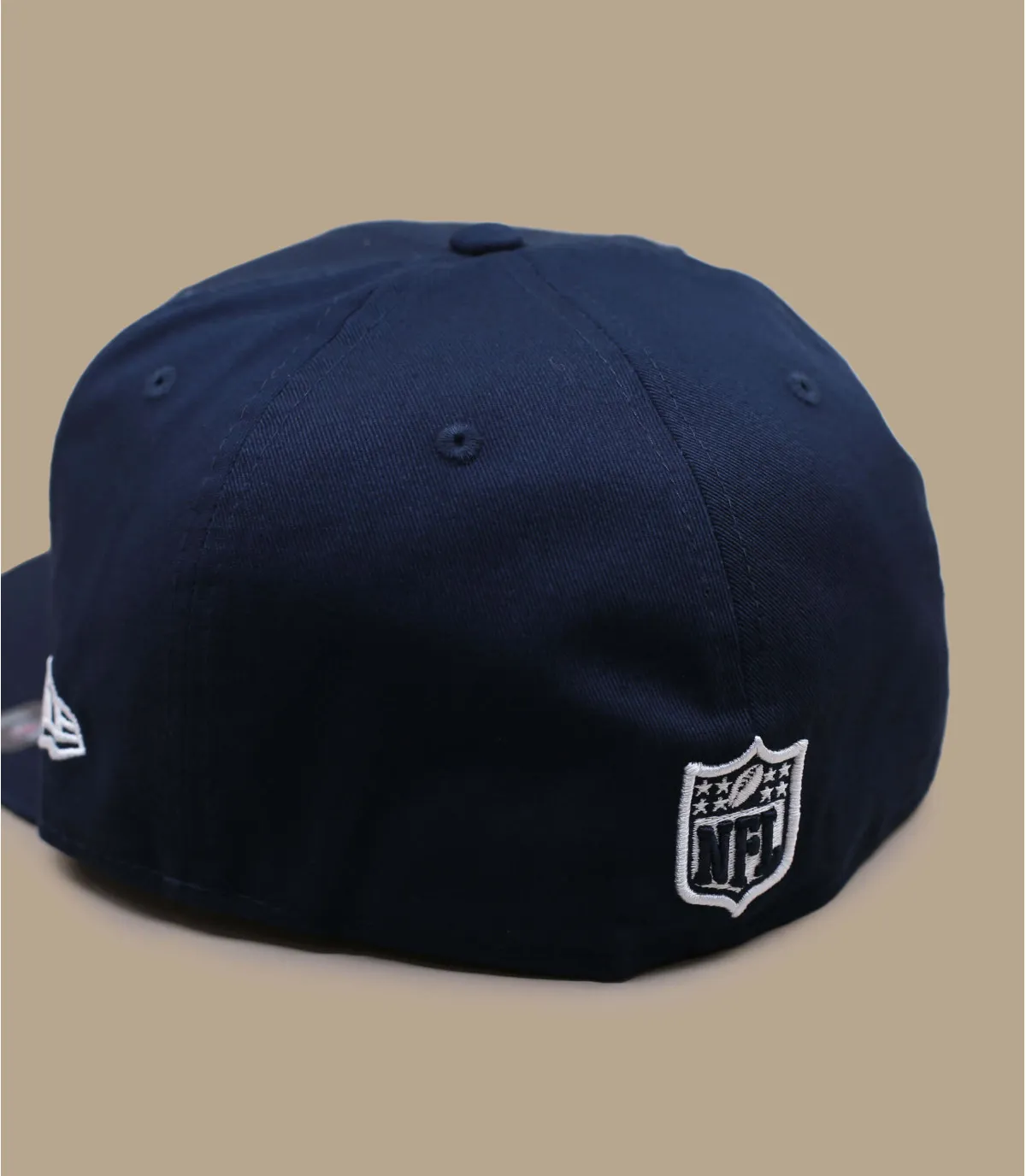 casquette fitted cowboys - Side Patch 5950 Cowboys navy New Era : Headict