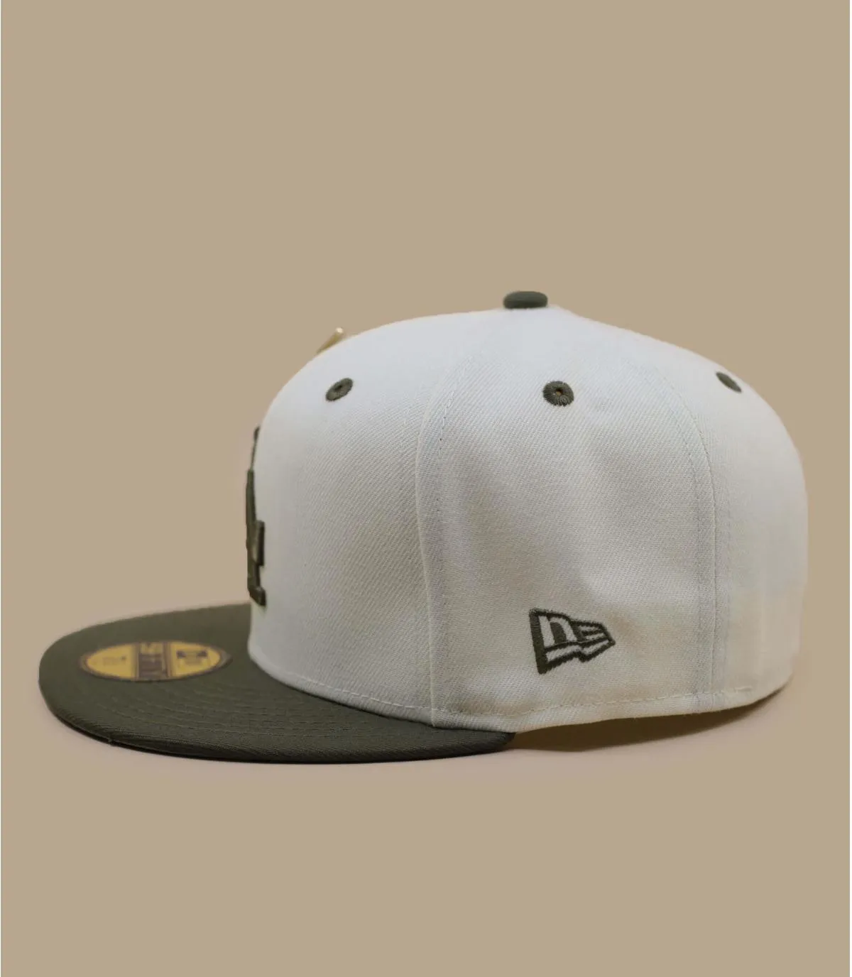 Casquette fitted LA beige - MLB WS Trail Mix 5950 LA New Era : Headict