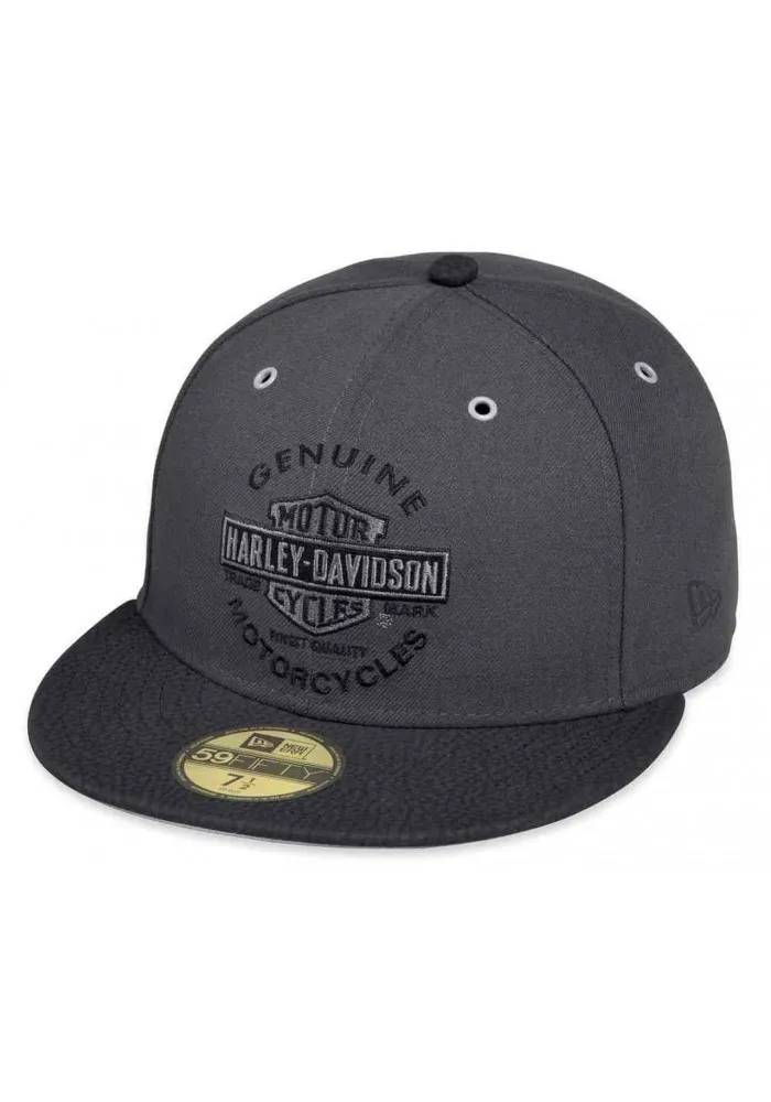 Casquette Harley Davidson Homme Genuine Logo 59THIRTY Baseball Cap Black 99401-17VM