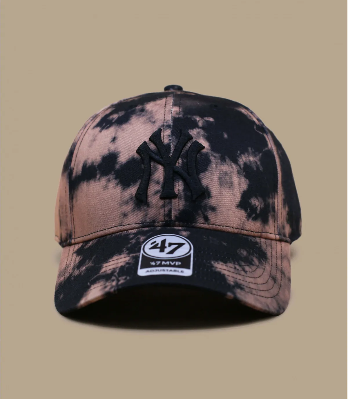 casquette new york tie dye - Tinted Snap NY Tie Dye brown 47 Brand : Headict