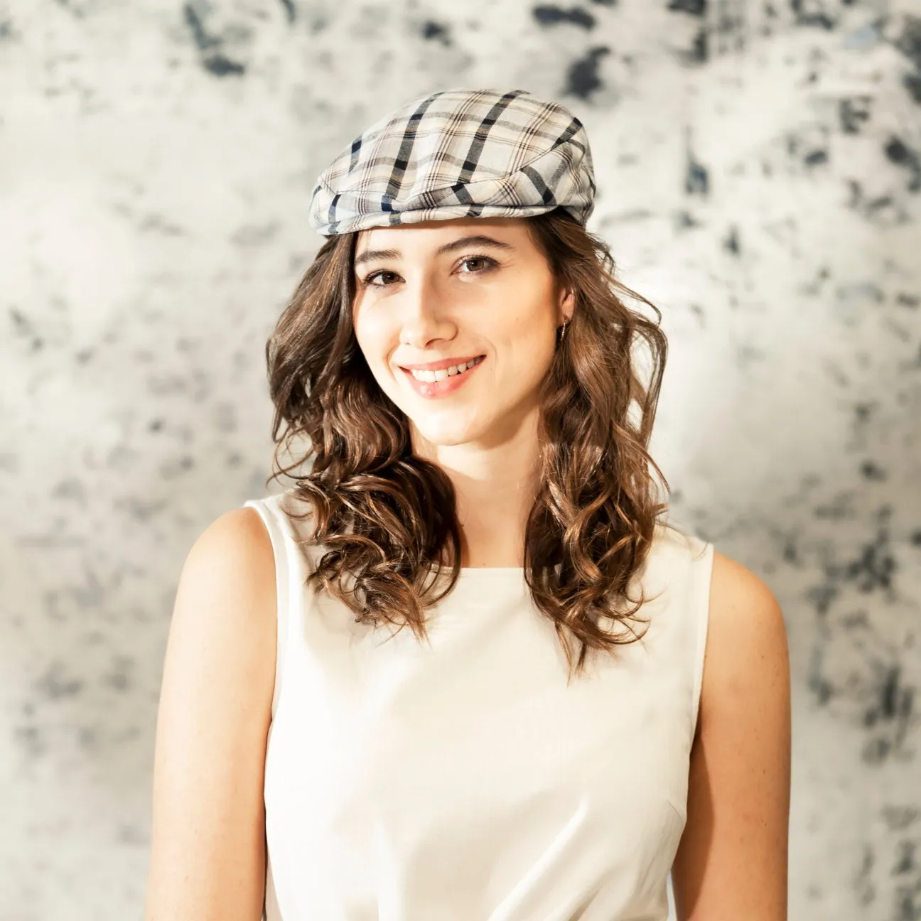 Casquette Plate en Coton Inglese by Lipodo --> Chapeaux, casquettes & bonnets en ligne ▷ Chapeaushop