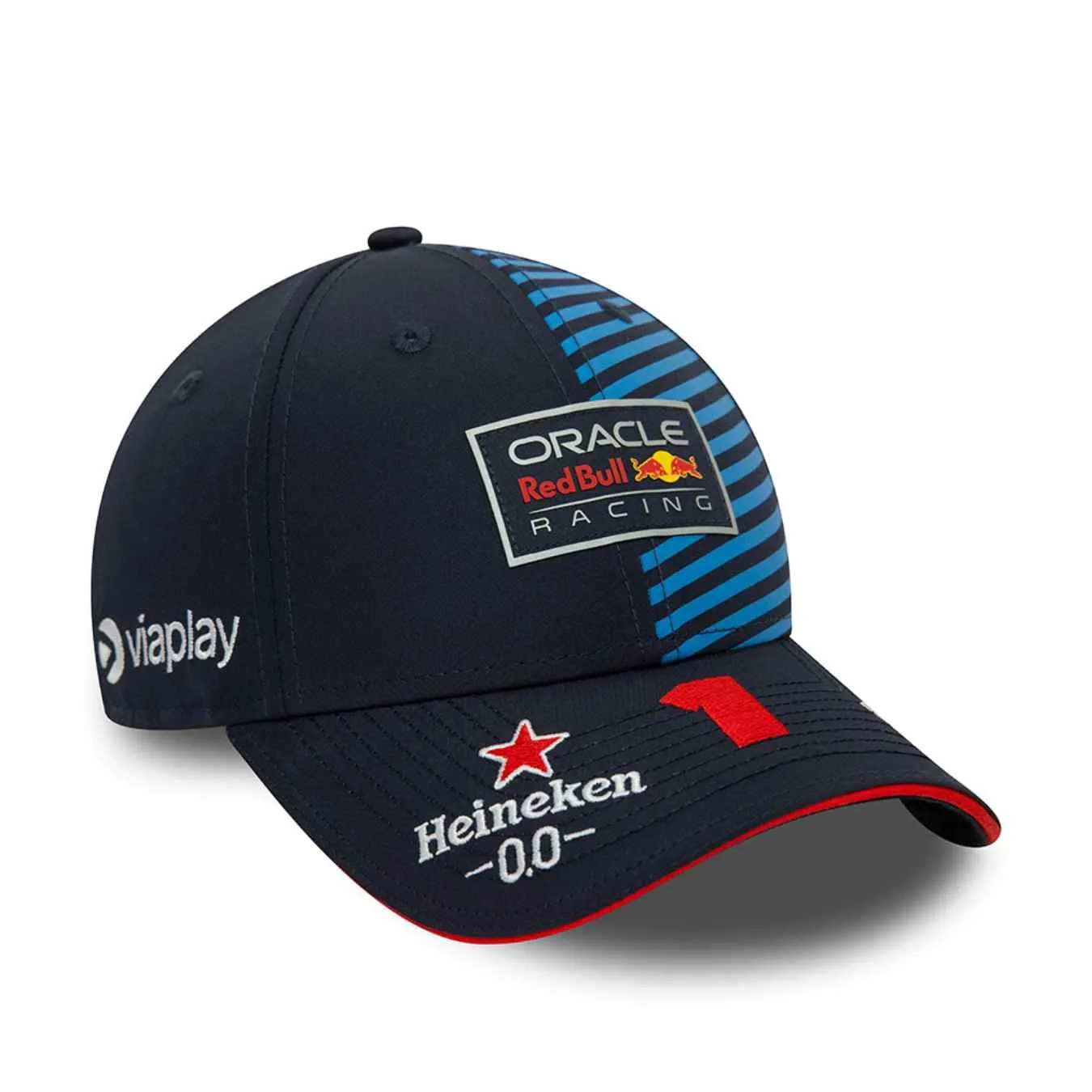 Casquette RED BULL New Era Max Verstappen 1 bleue pour enfant MCL24_CAS_BLA