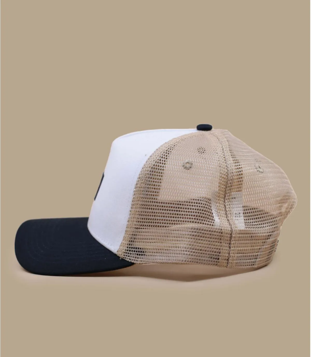 casquette trucker  eco friendly - Under Suede Trucker offwhite Taiyo : Headict