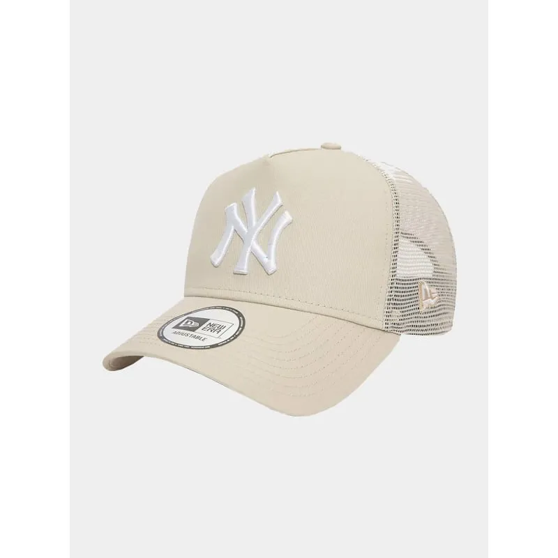 Casquette trucker league beige homme - New Era | wimod