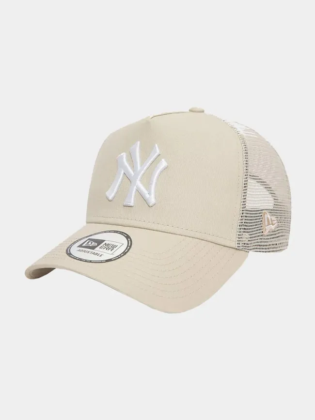 Casquette trucker league beige homme - New Era | wimod