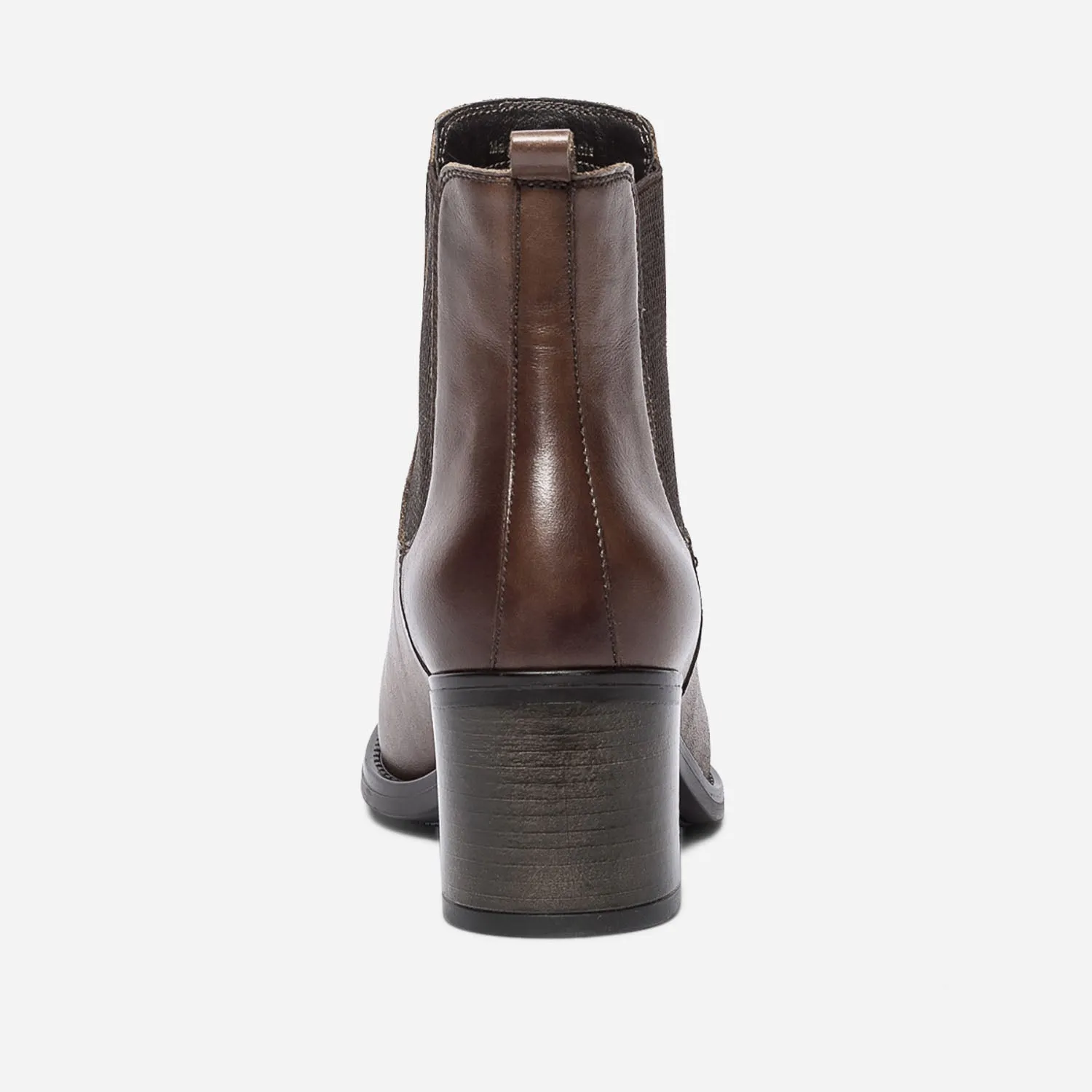 Chelsea boots cognac en cuir éco-conçu - Boots / bottines Femme | ERAM