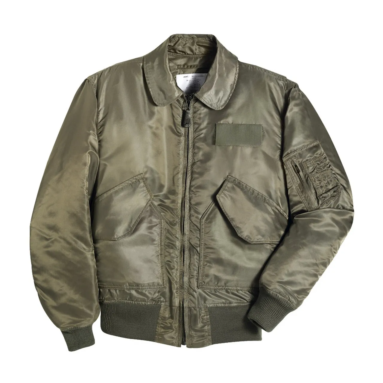 Cockpit USA CWU-55P (Cold Weather Pilots Jacket) USA Made Sage, Black