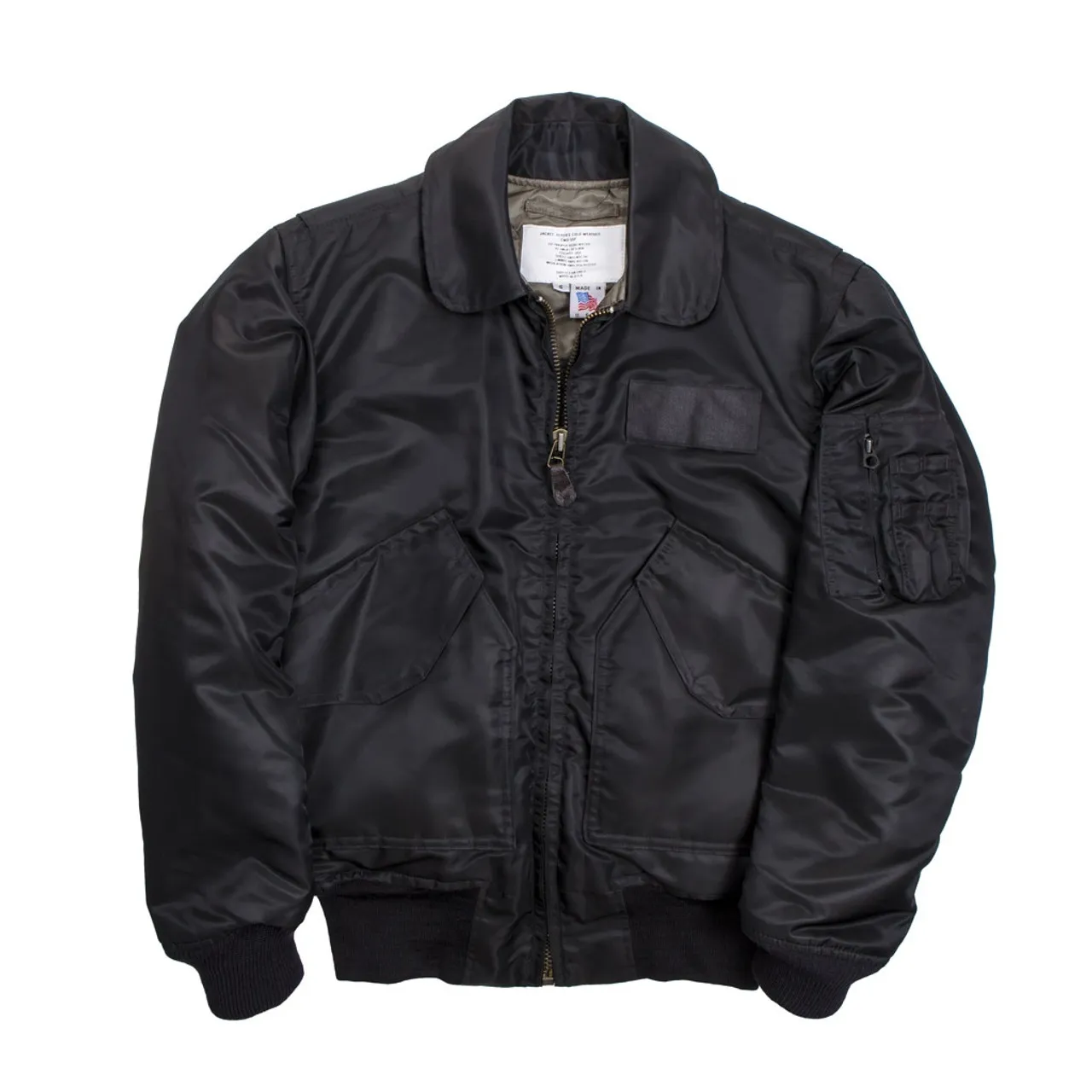 Cockpit USA CWU-55P (Cold Weather Pilots Jacket) USA Made Sage, Black