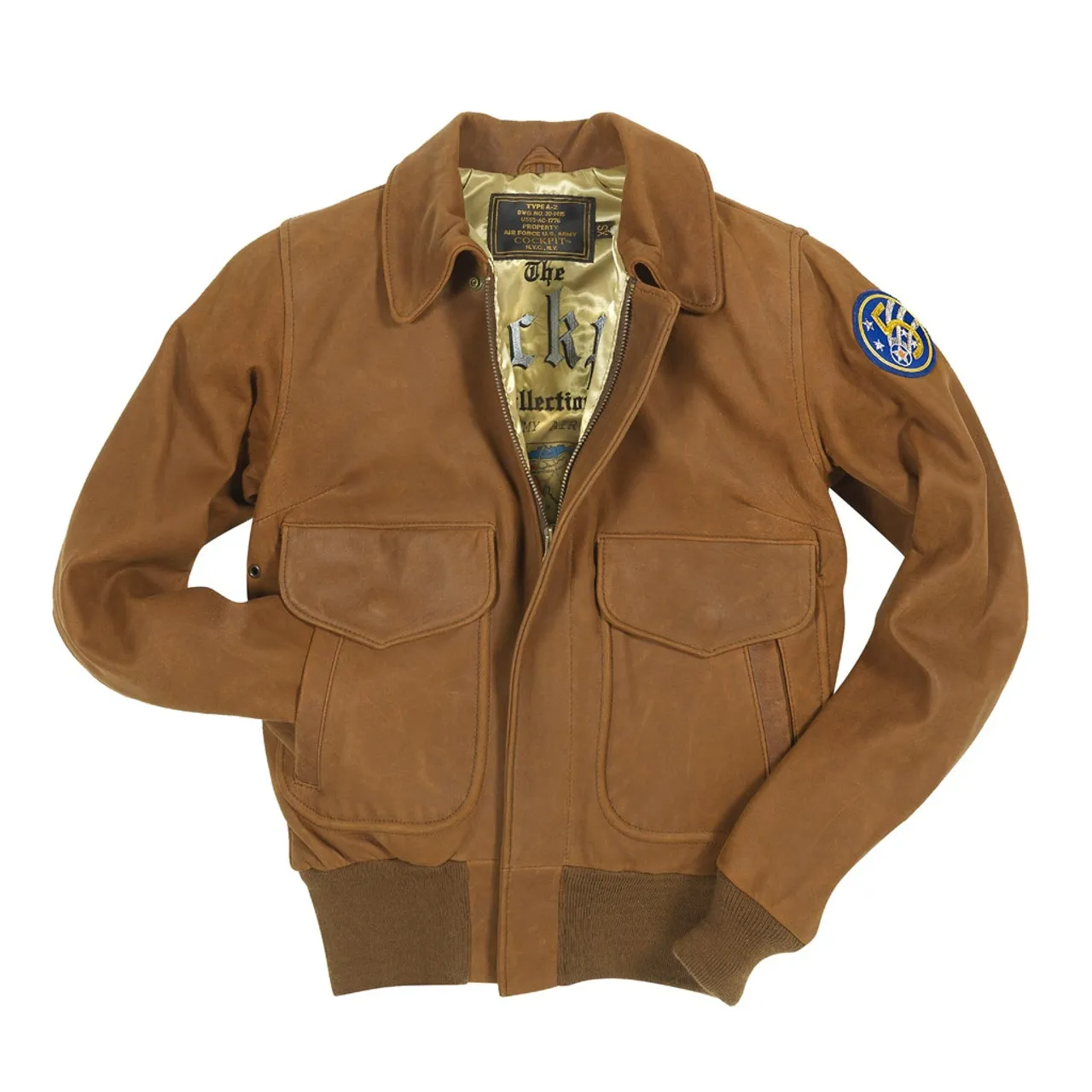 Cockpit USA Women's Raider Jacket Brown USA Made