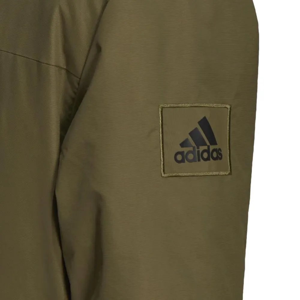 Doudoune Kaki Homme Adidas Hooded