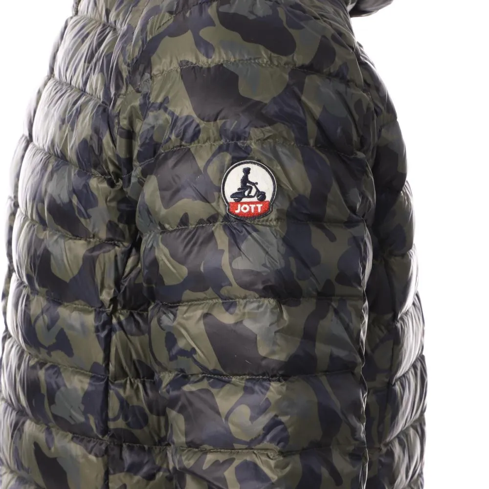 Doudoune Kaki/Noir Homme Jott Nico Camo