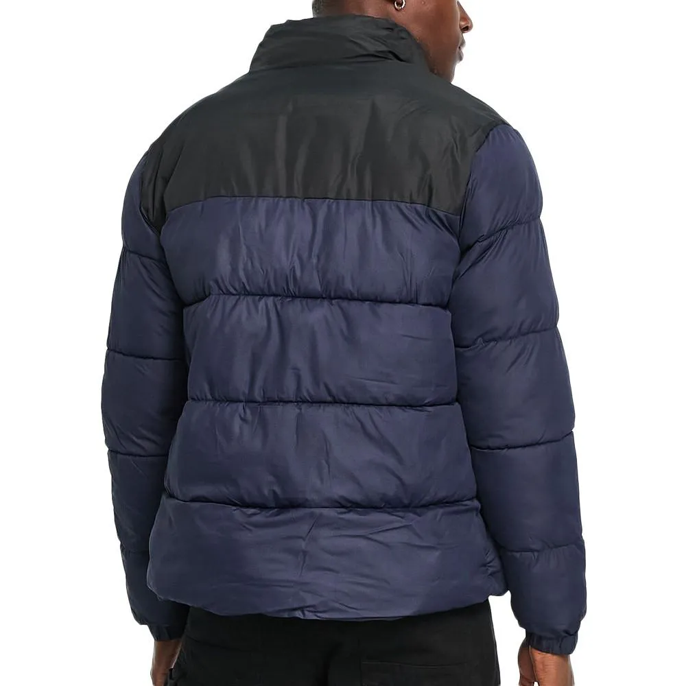 Doudoune Marine Homme Jack & Jones Puffer Collar