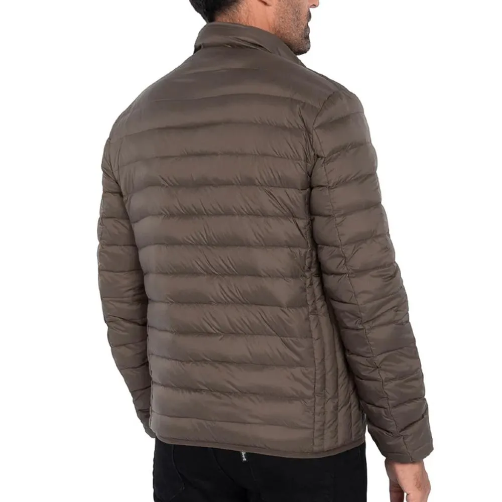 Doudoune Marron Homme Schott OAKLANDRS