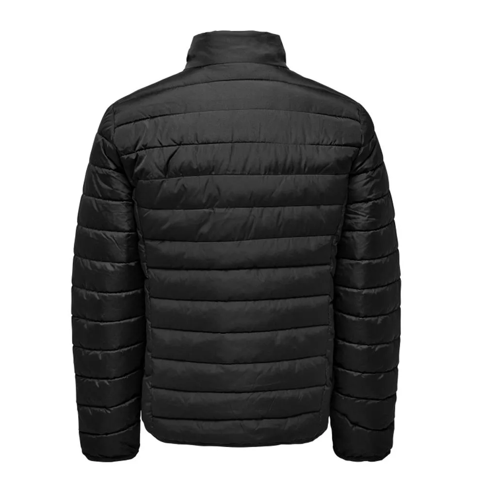 Doudoune Noir Homme Only & Sons Quilt Jacket