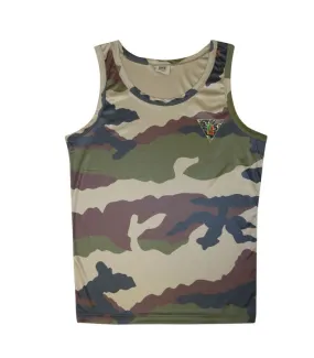 Débardeur cooldry camo CE brodé 2 rep