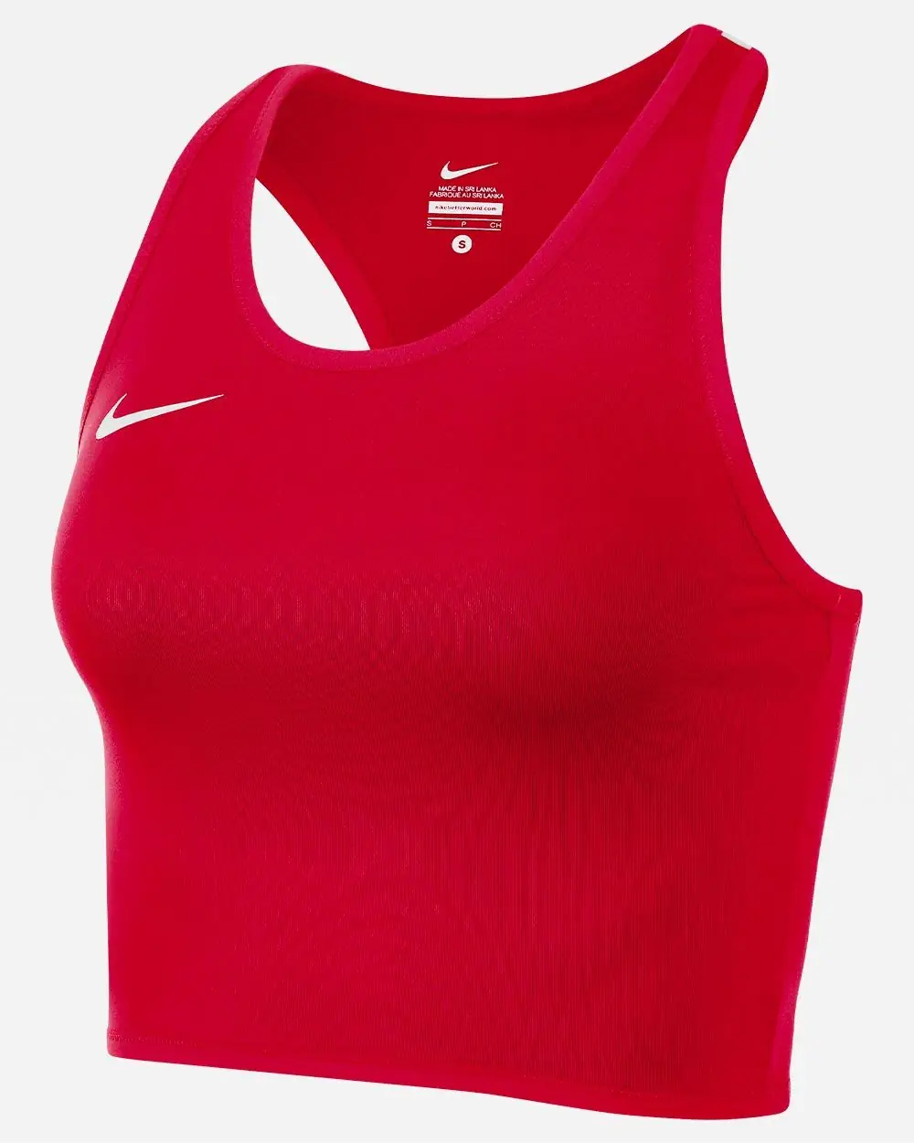 Débardeur de running Nike Stock Rouge pour femme