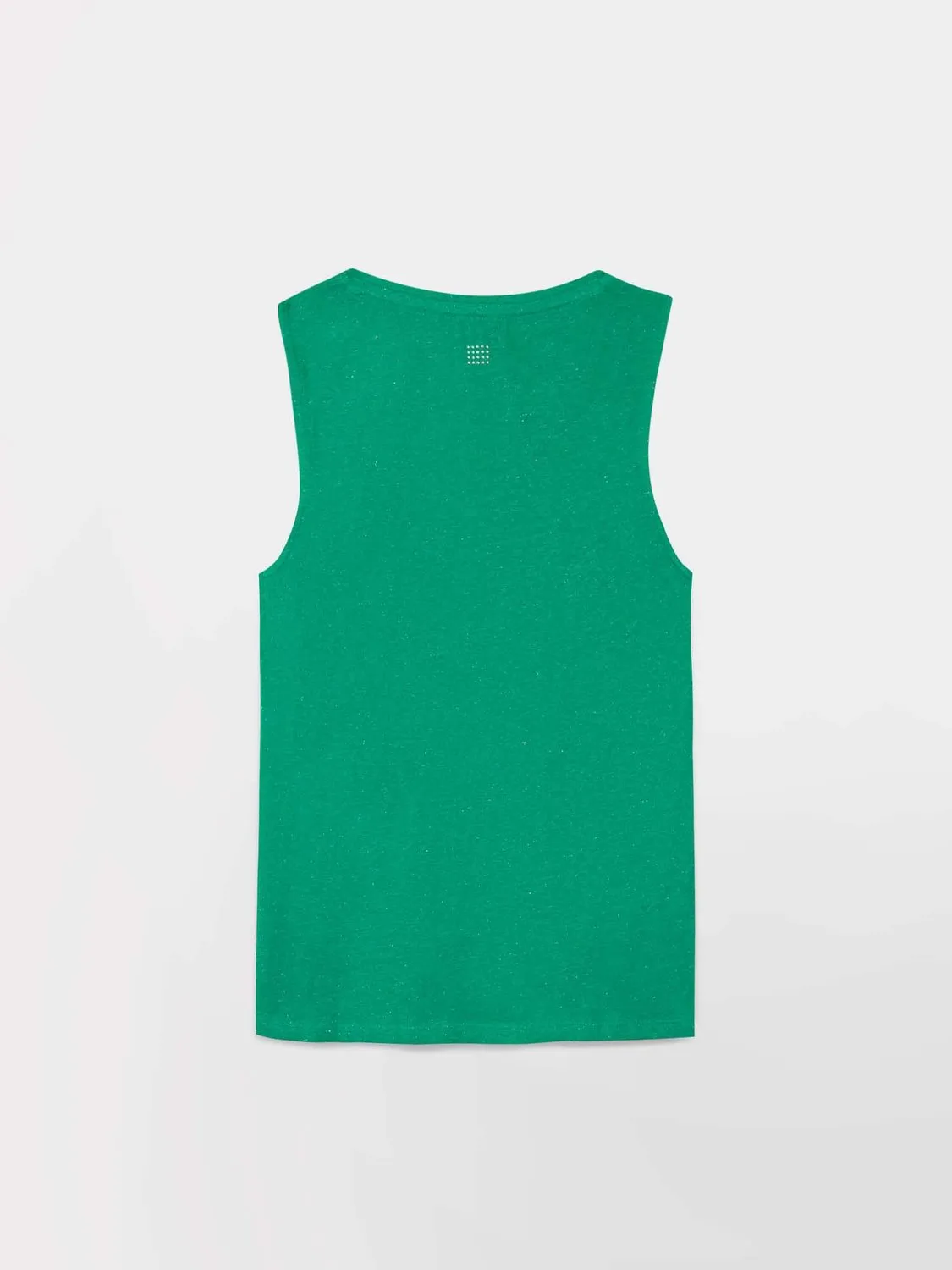 Débardeur Femme Col V Coton Vert tbs