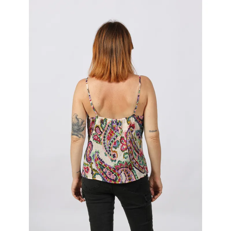 Débardeur orea motif multicolore femme - Morgan | wimod