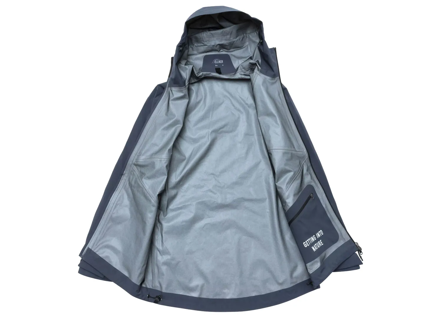 Elliker Ayre 3L Waterproof Shell Jacket Navy