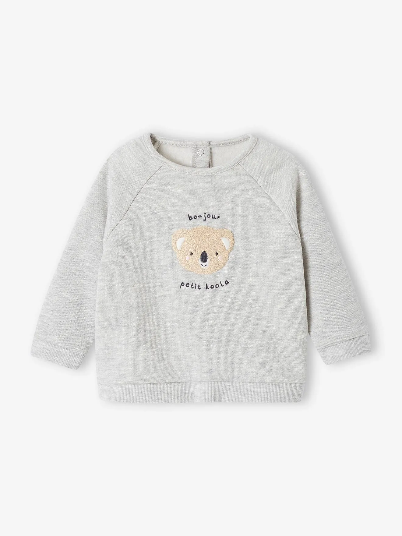 Ensemble bébé sweat et pantalon écru - Vertbaudet