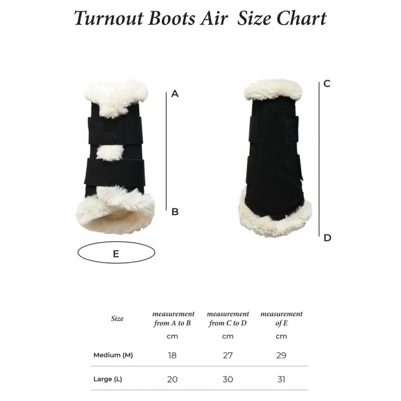 Guêtres cheval Turnout Boots Air - Kentucky Horsewear - KENTUCKY HORSEWEAR - Guêtres antérieures - Equestra