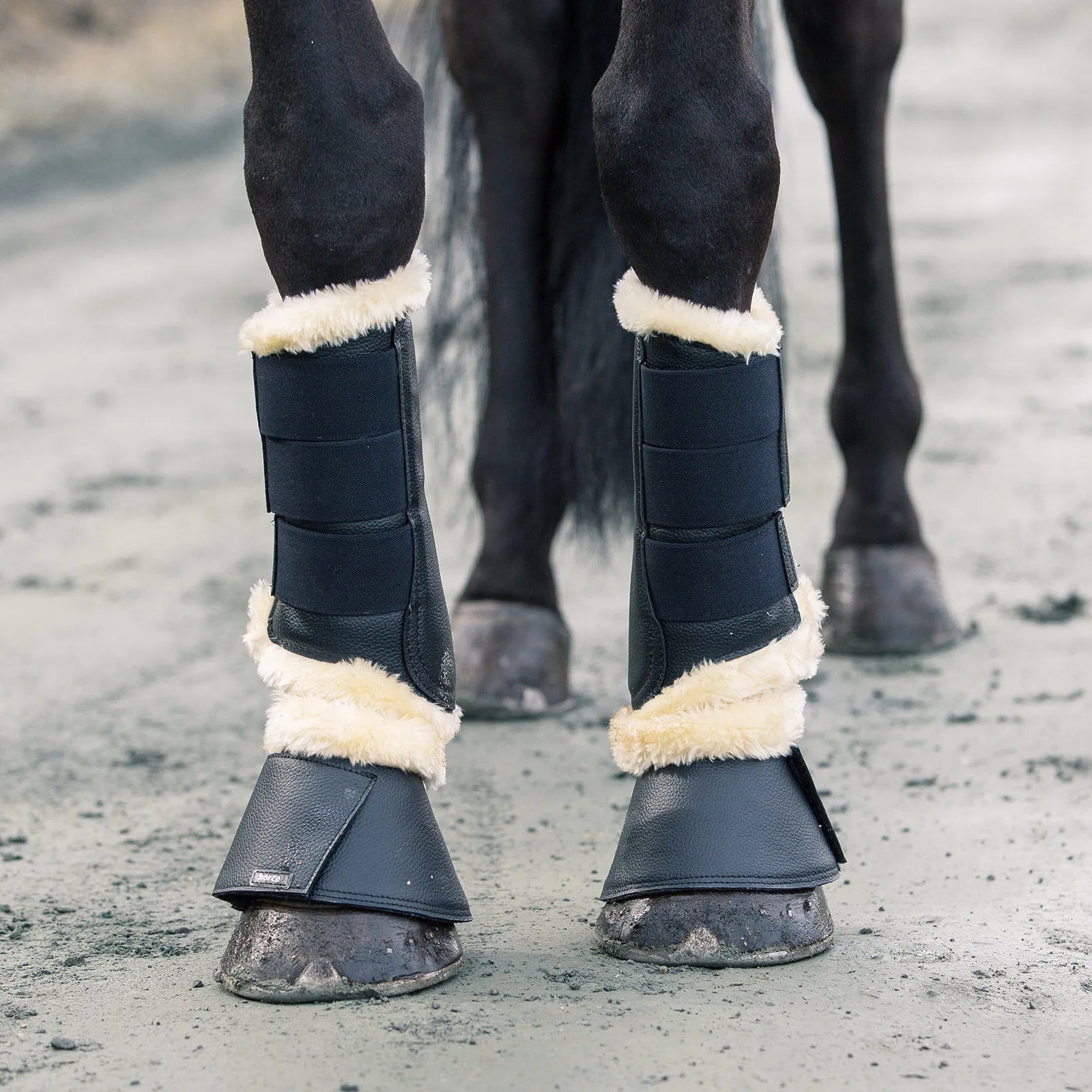 Guêtres fermées Cheval ou Poney Horze Signature Mouton - Equitation