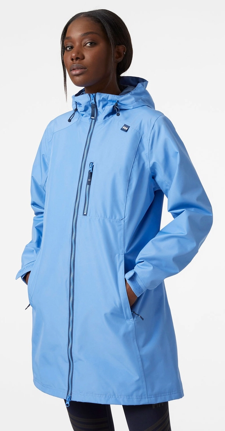 Imperméable Helly Hansen Women Long Belfast Jacket Skagen Blue