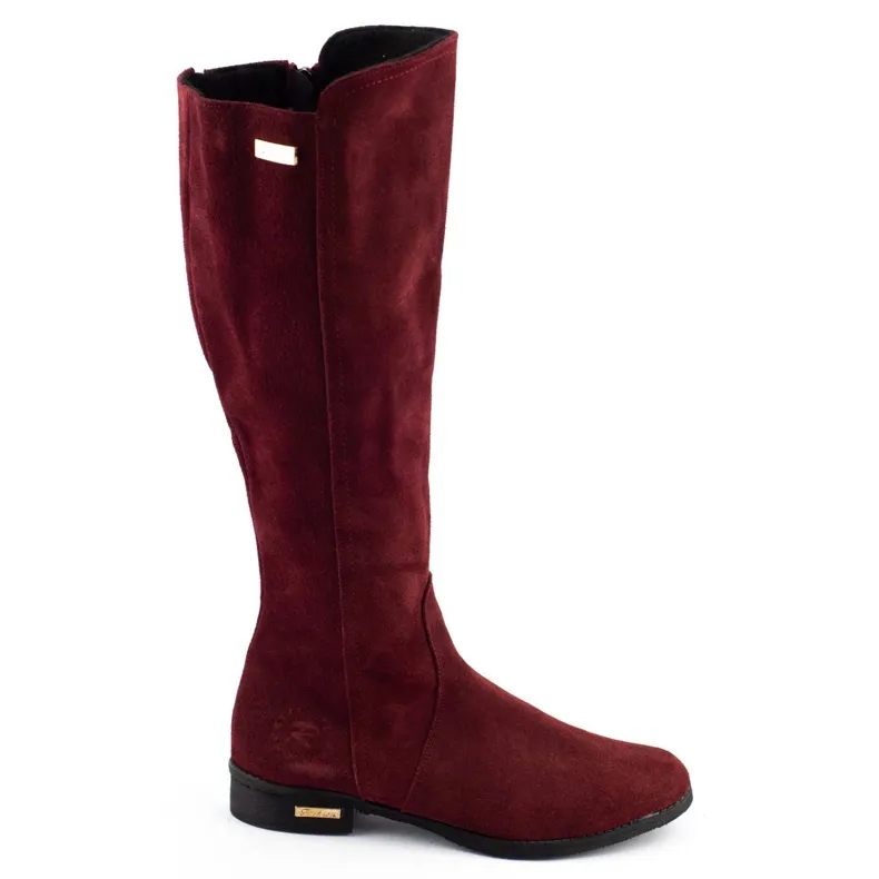 Olivier Bottines tendance Klara bordeaux rouge multicolore